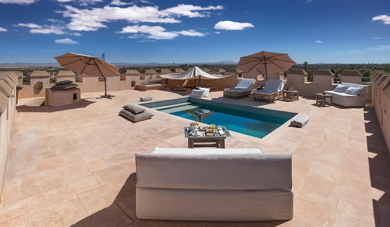 ***** Maison d'hôtes Ksar Char-Bagh Small Luxury Hotels Marrakesh Maroc