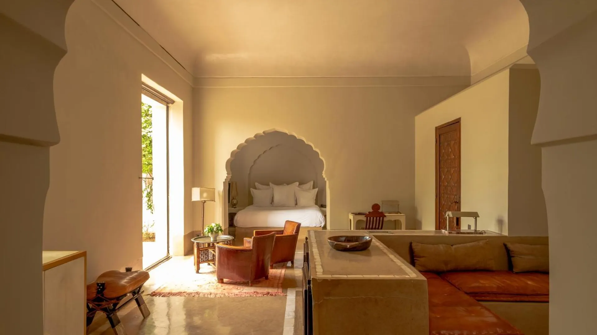 ***** Gasthof Ksar Char-Bagh Small Luxury Hotels Marrakesch Marokko